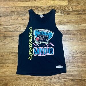 Vintage Mitchell & Ness Vancouver Grizzlies Tank Top
